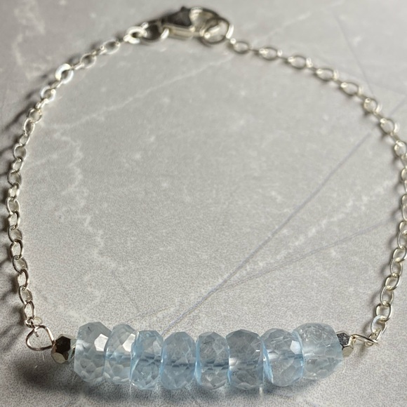 Jewelry - Sterling silver Aquamarine bracelet